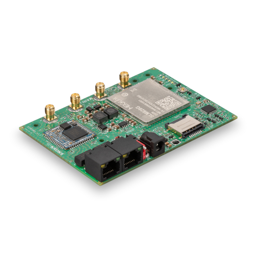 Rt-Brd RSIM m6 - роутер Kroks  для установки в гермобокс с модемом LTE cat.6 и поддержкой SIM-инжектора