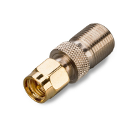 Купить переходник (коннектор) SMA (male) - F (female) (арт. 301) в интернет-магазине MyAntenna.ru